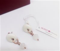 Orecchini Rosso Prezioso Donna in Argento Quarzo RP-OR5-AG - RP-OR5-AG